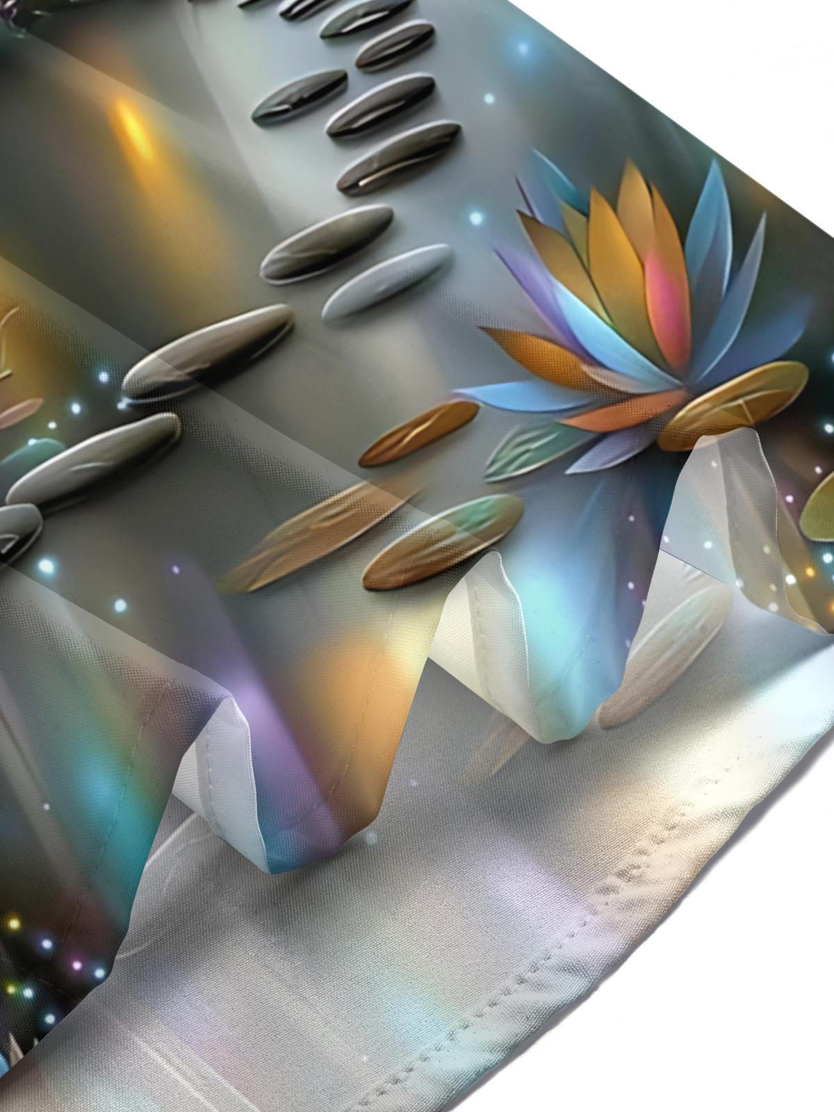 Bamboo Forest Grass House Art Print Men's Pocket Short Sleeve Shirts