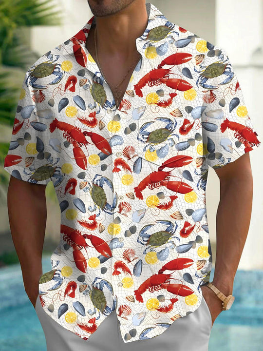 men's shirt front view