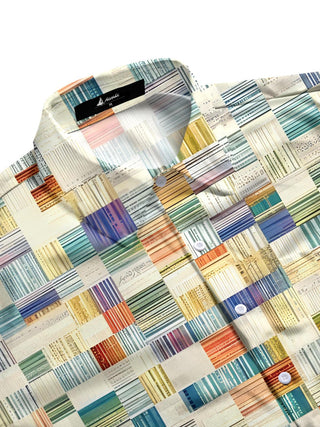 men's short sleeve shirt side view