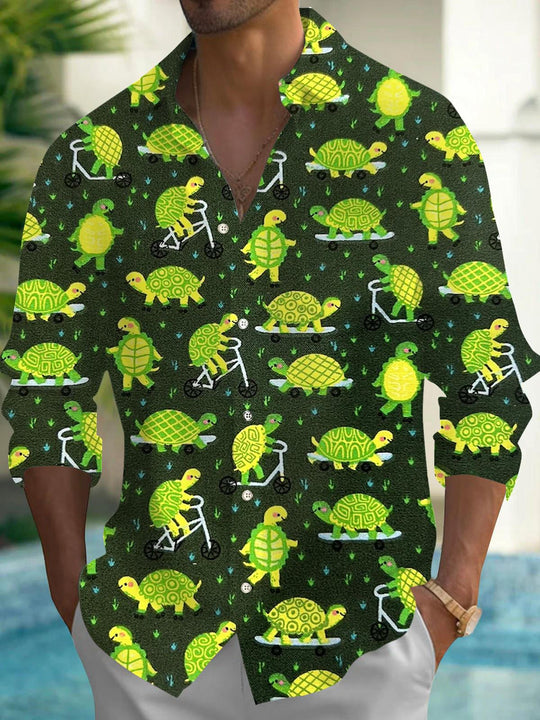men's shirt front view
