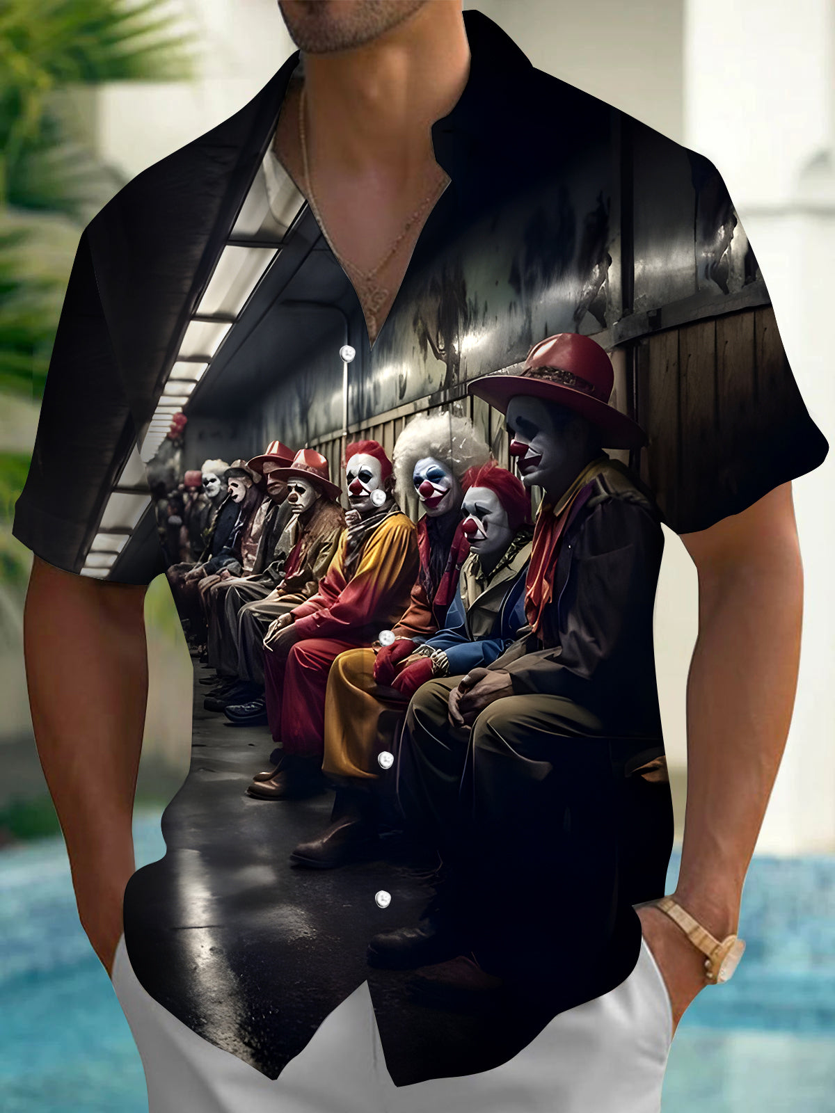 Joker Men's Pocket Short Sleeve Shirts