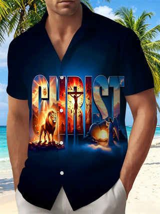 men's shirt front view