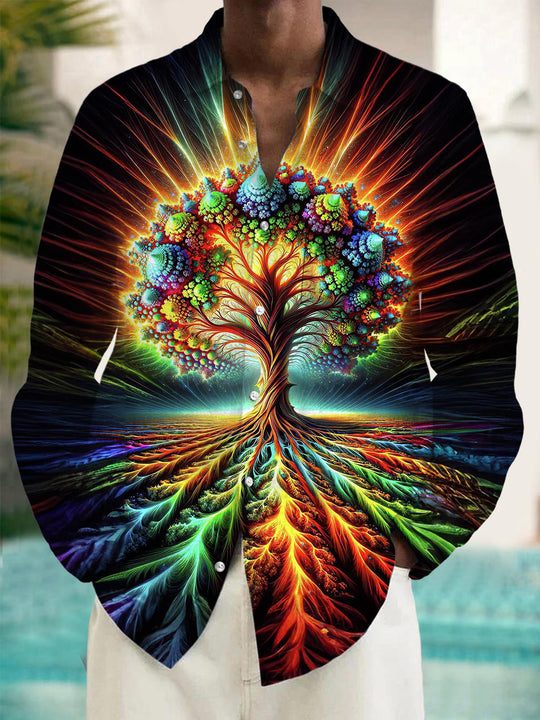 men's shirt front view