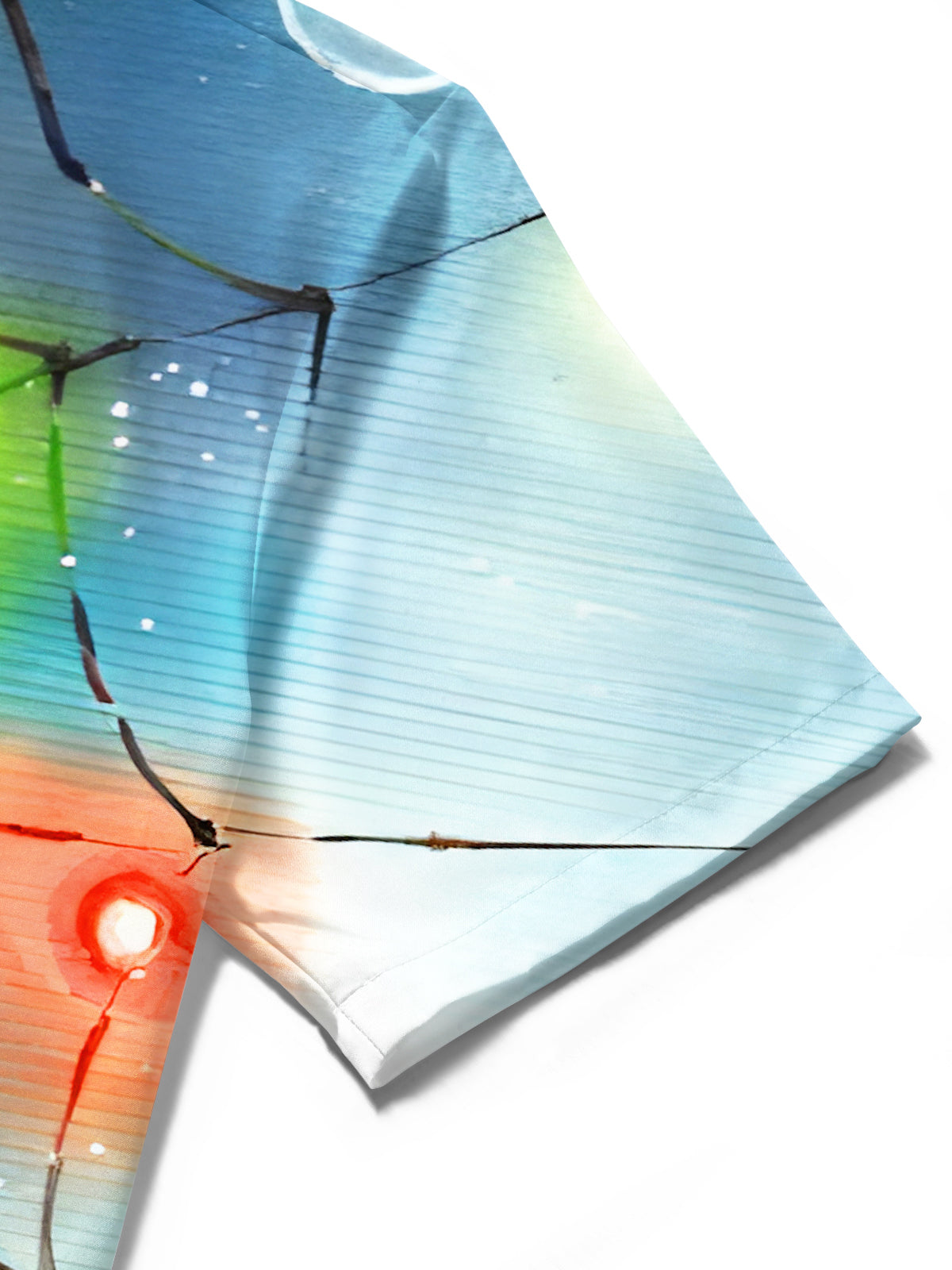 Fun Christmas Lights Spider Xmas Men's Pocket Short Sleeve Shirts