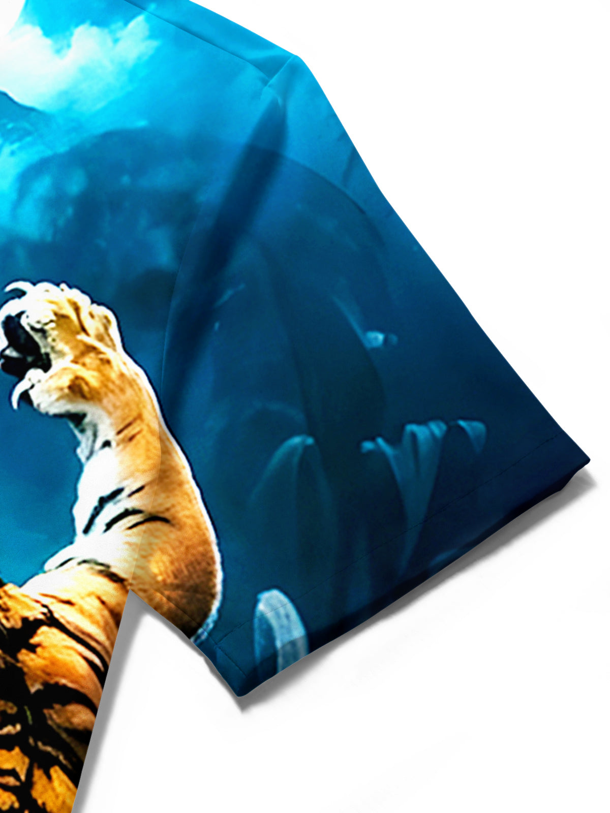 Dragon Tiger Men's Pocket Short Sleeve Shirts