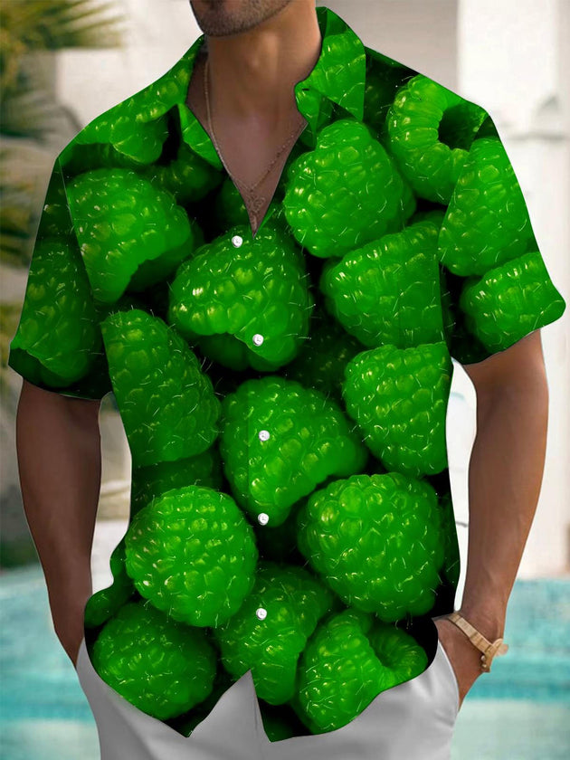 men's shirt front view