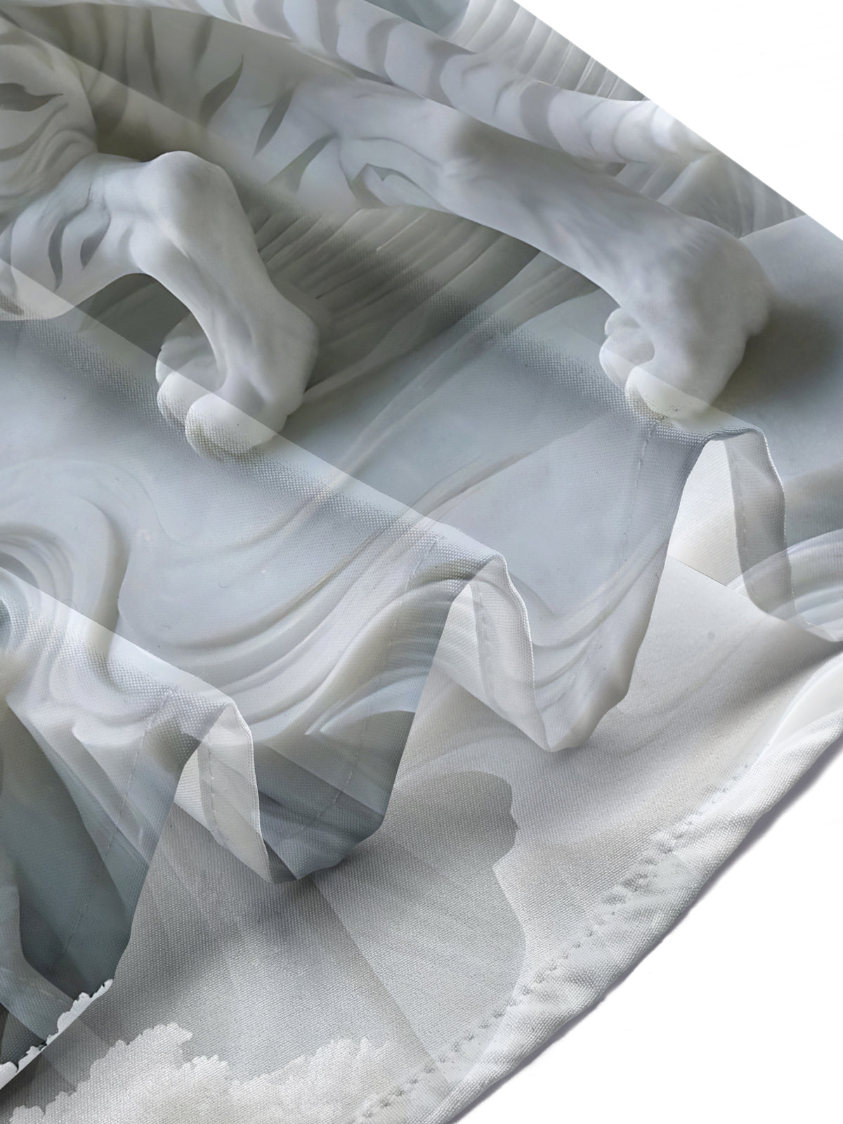 Forest Tiger Art Print Men's Pocket Short Sleeve Shirts