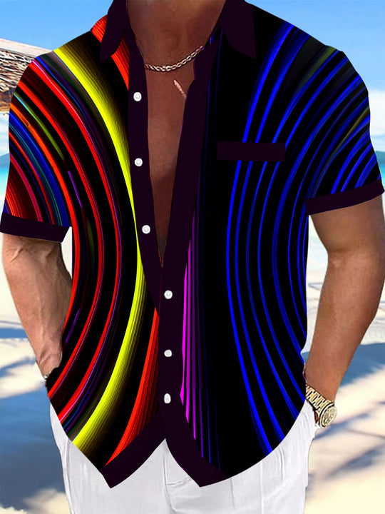 men's shirt front view