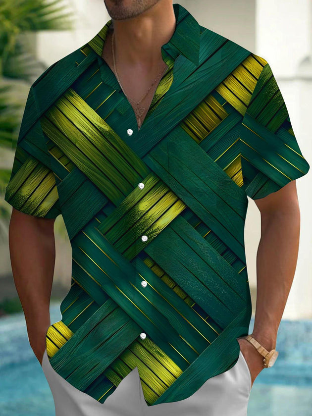 men's shirt front view