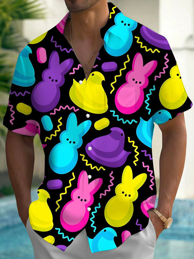 men's shirt front view