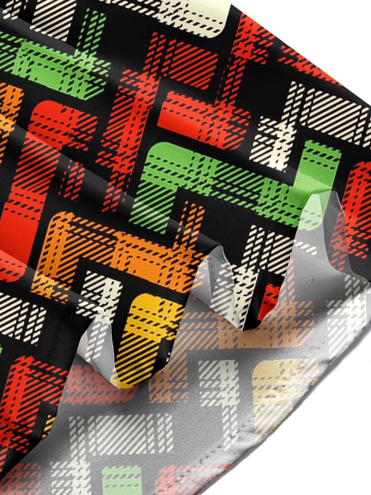 Geometry Men's Pocket Long Sleeve Shirts