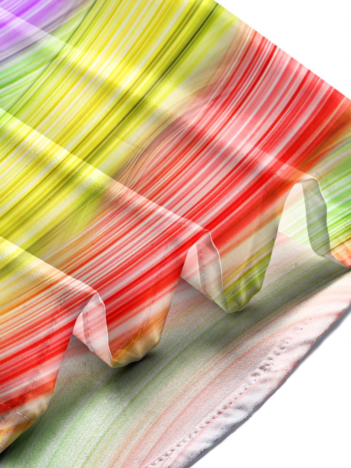 Gradient Print Men's Pocket Short Sleeve Shirts