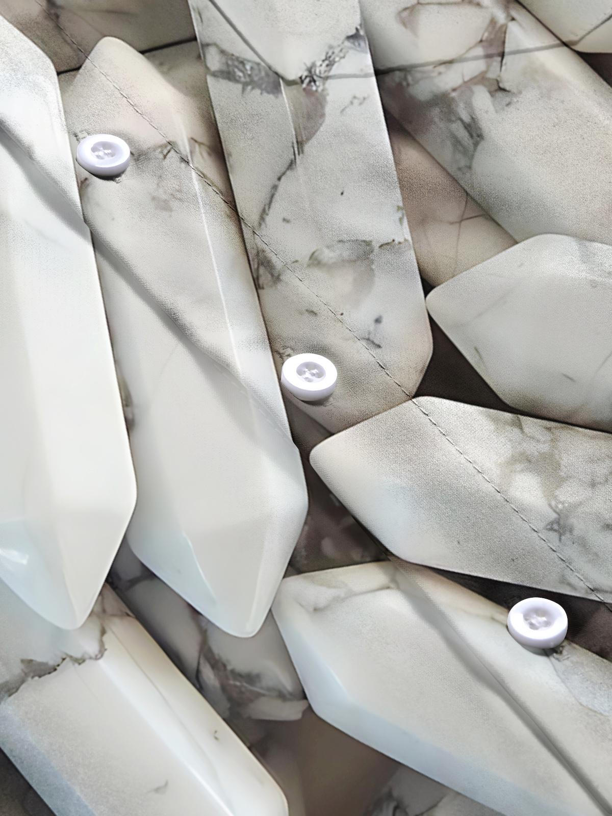 Crystal Print Men's Pocket Short Sleeve Shirts