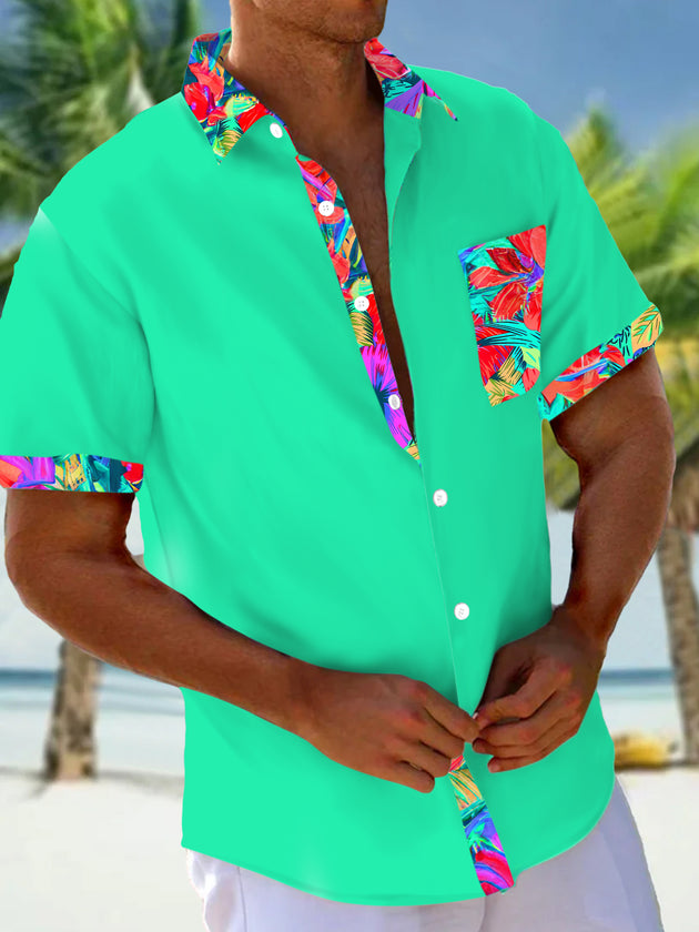 men's shirt front view