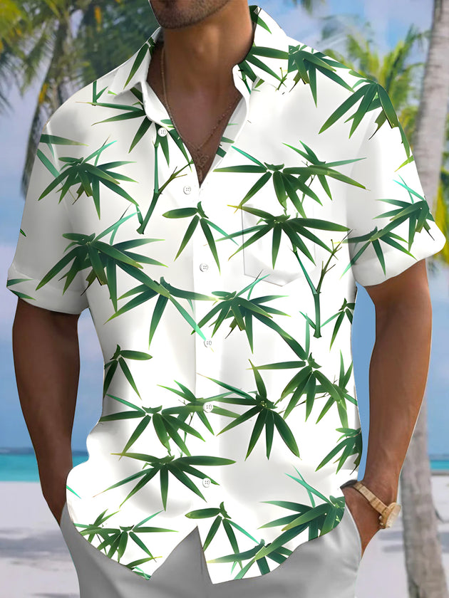 men's shirt front view