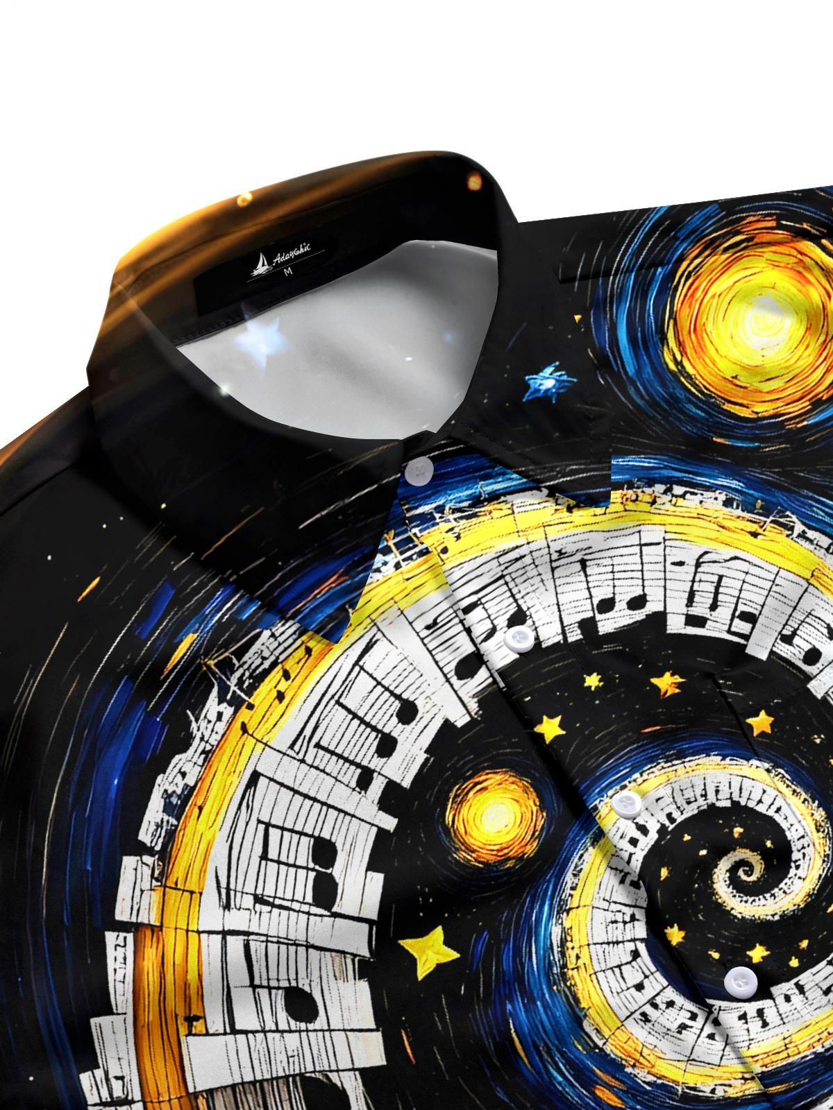 Violin Men's Pocket Short Sleeve Shirts