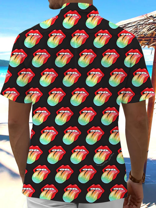 men's pocket shirt back view