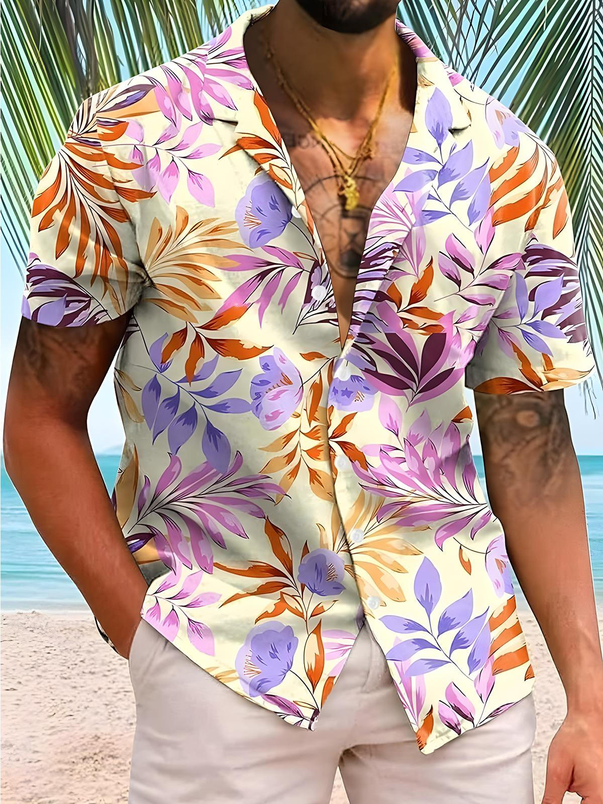 Hawaiian Men's Short Sleeve Shirts