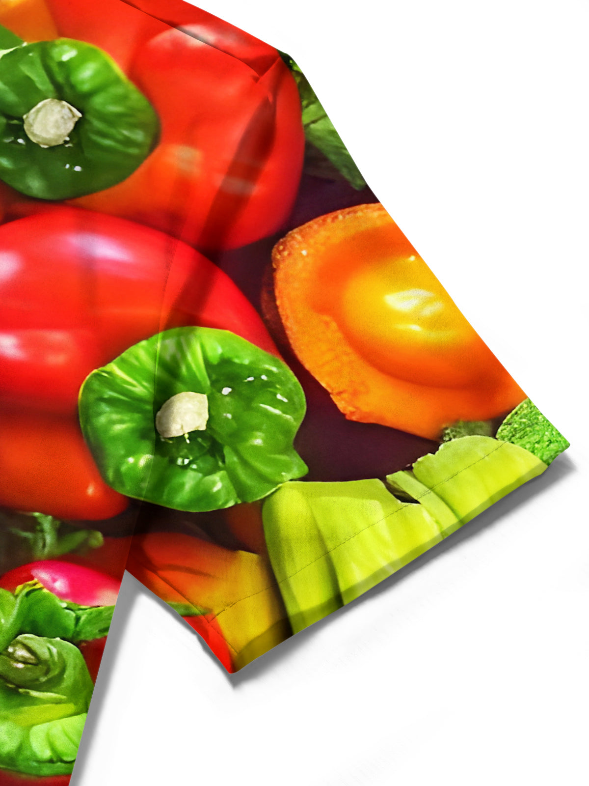 Vegetable Men's Pocket Short Sleeve Shirts