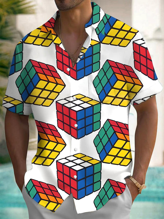 men's shirt front view