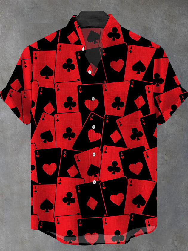 men's shirt front view