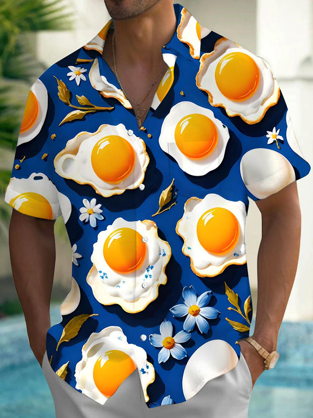 men's shirt front view