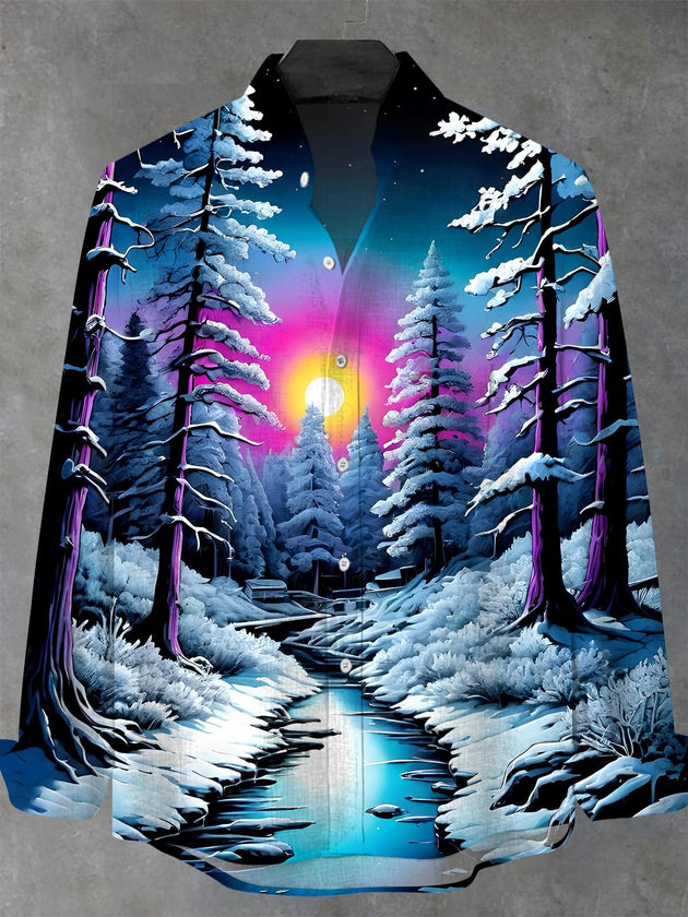 men's shirt front view