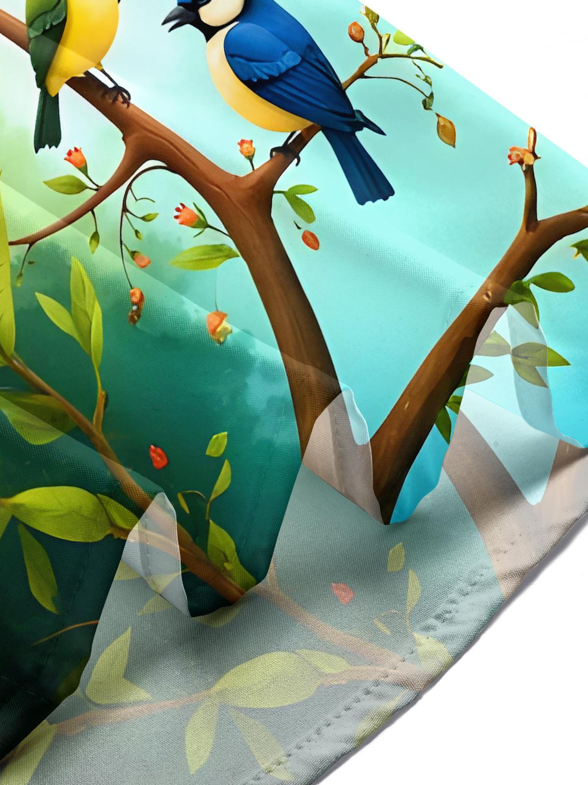 Fun Colorful Lark Music Notes Men's Pocket Short Sleeve Shirts