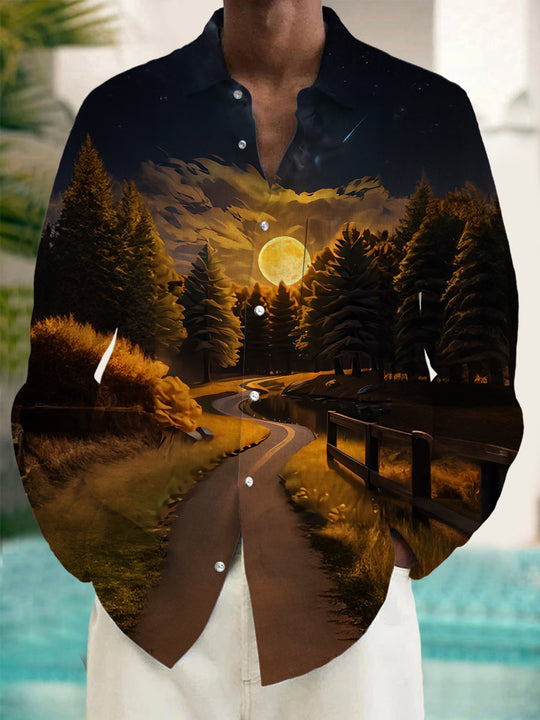 men's shirt front view