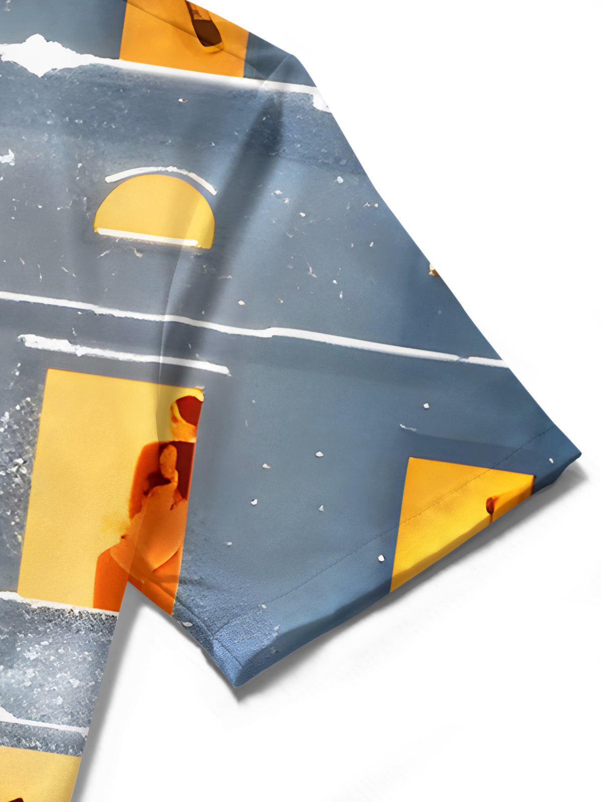 Winter Window Music Men's Pocket Short Sleeve Shirts