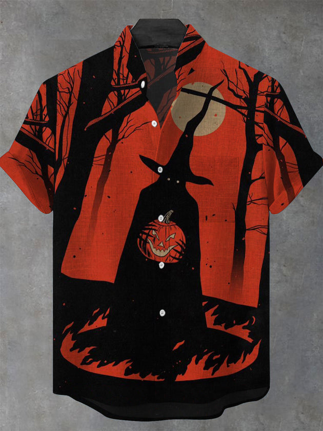 men's Halloween shirt front view costume