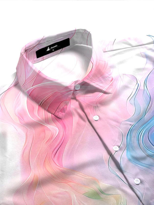 Abstract Women's Short Sleeve Shirts