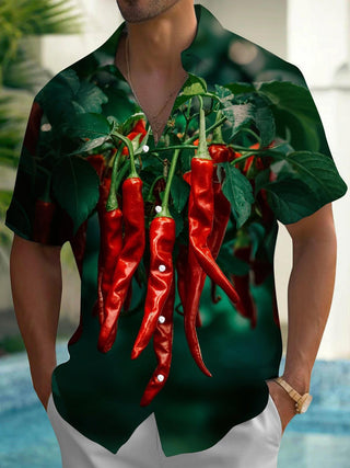 men's shirt front view