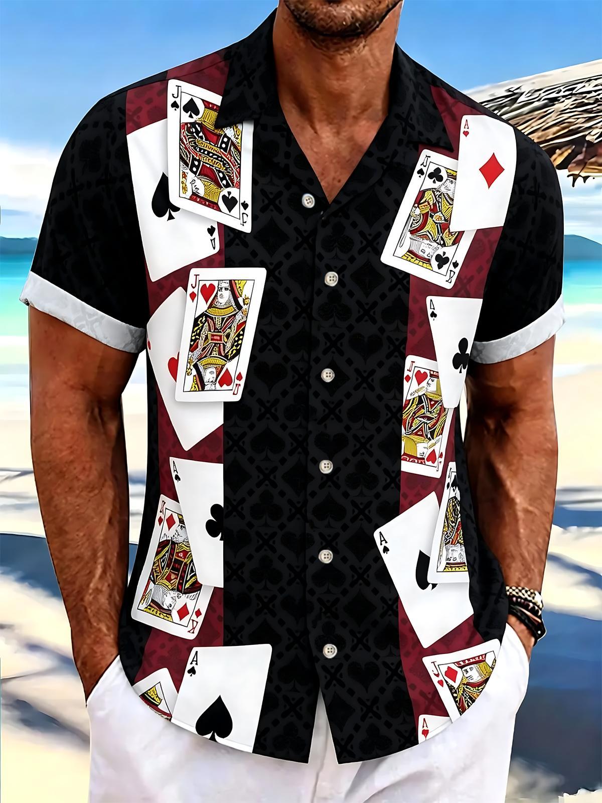 men's shirt front view