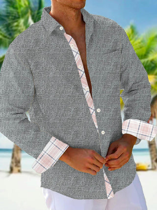 men's shirt front view