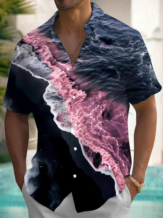 men's shirt front view