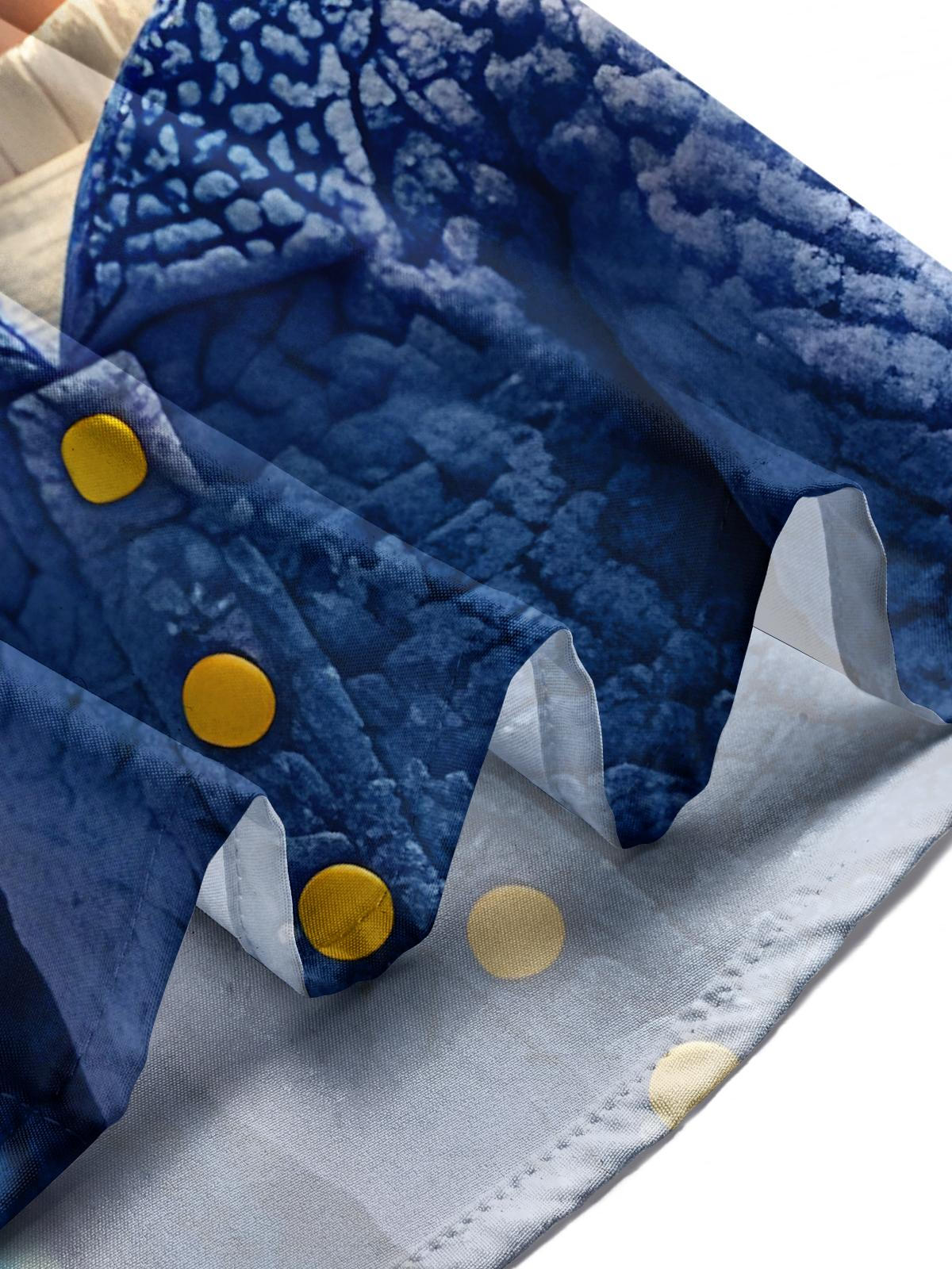 Fun Art Building Blocks Man Men's Pocket Short Sleeve Shirts