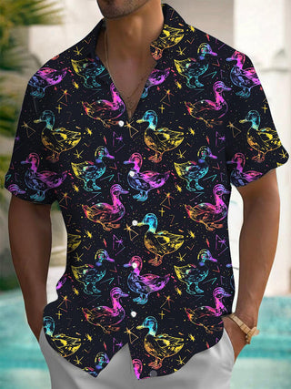 men's shirt front view