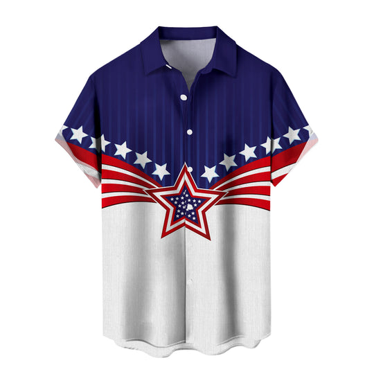 men's casual shirt Independence Day view 19