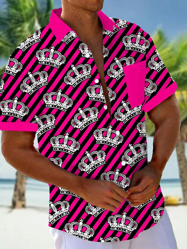 men's shirt front view
