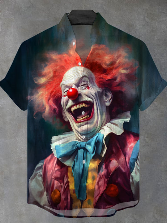 men's shirt front view