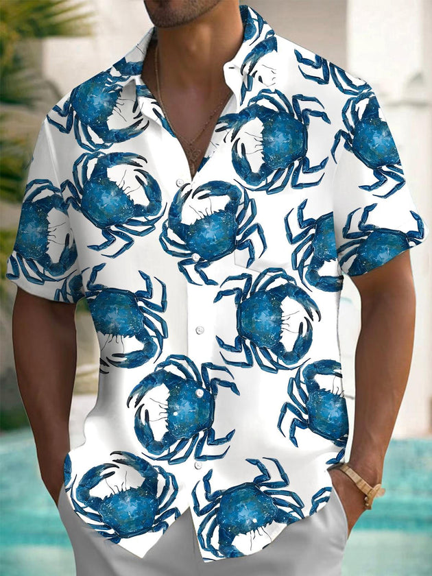 men's shirt front view