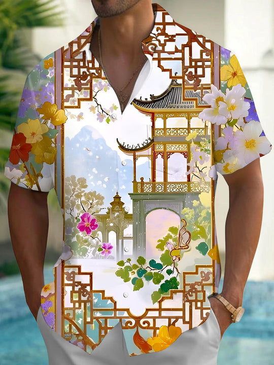 men's shirt front view