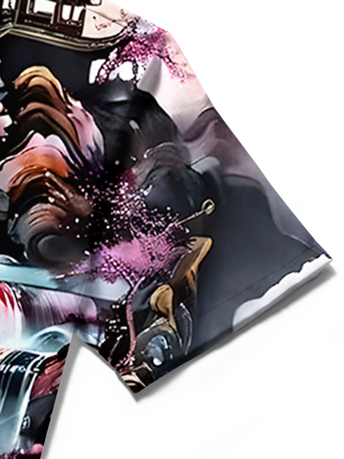 Mountain Courtyard Men's Pocket Short Sleeve Shirts