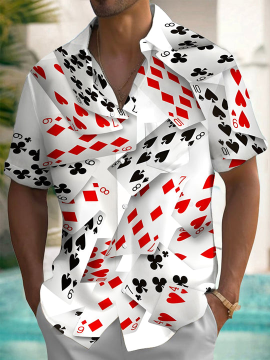 men's shirt front view