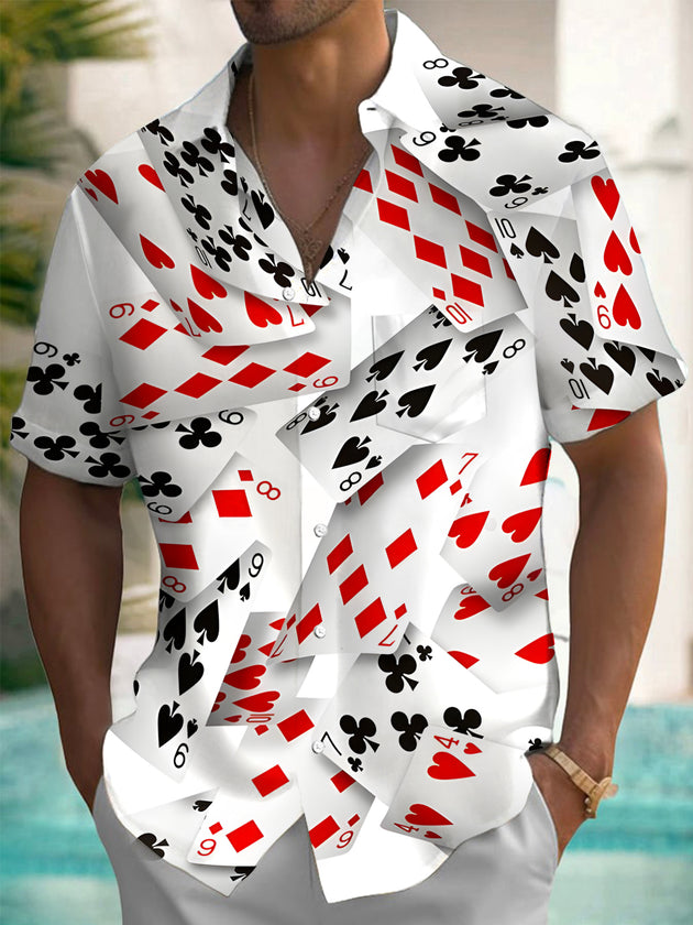 men's shirt front view