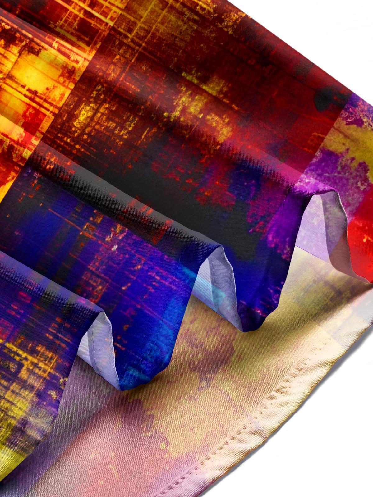 Geometry Men's Pocket Short Sleeve Shirts