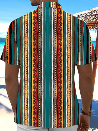 men's pocket shirt back view