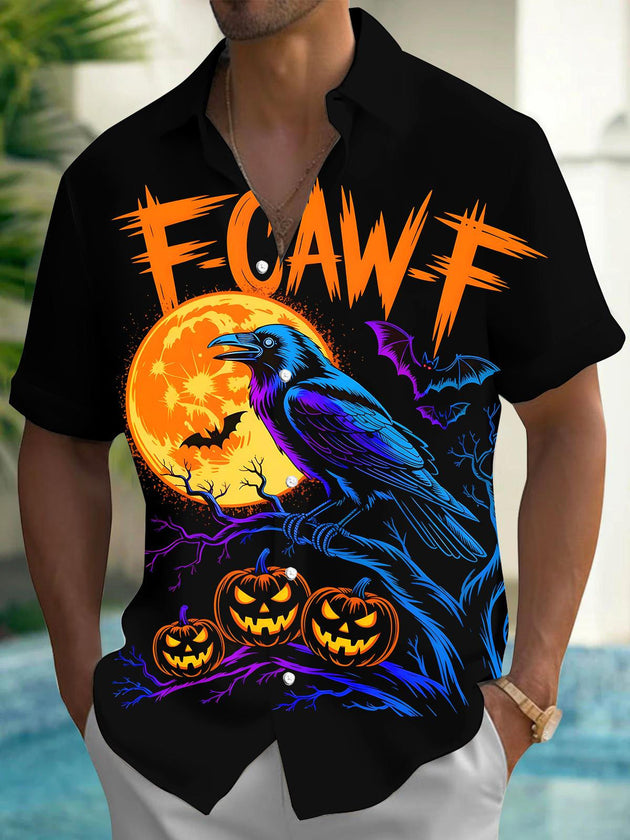 men's Halloween shirt front view costume