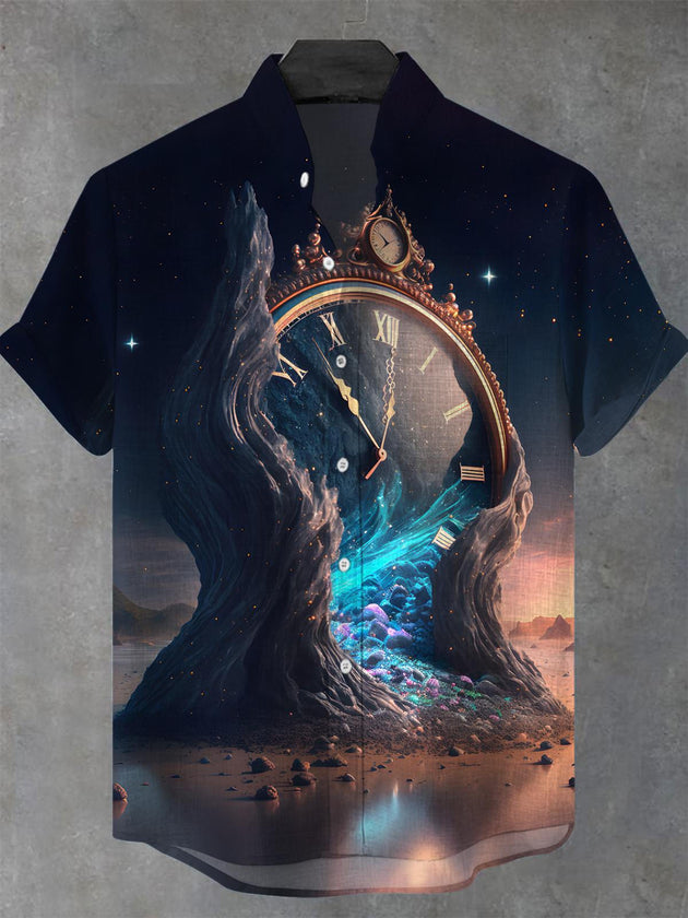 men's shirt front view